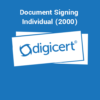 DigiCert Document Signing Individual (2000) Certificate
